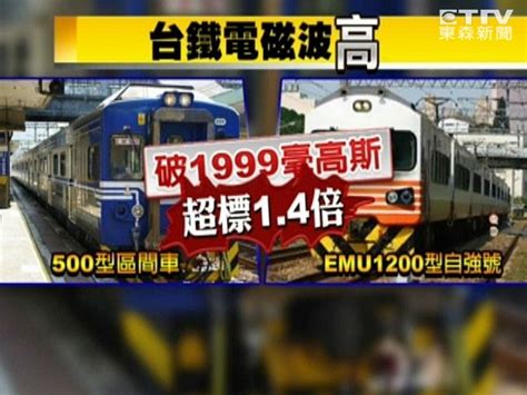 鐵路旁電磁波|自強號電磁波破表「像變電所」長期暴露恐致癌 